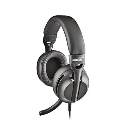 NGS VOX805-C Auriculares USB-C con Microfono - Microfono Regulable y Plegable - Tecnologia de Filtrado de Ruidos - Almohadillas.