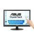 Asus VT169HE Monitor Tactil 15.6" LED IPS FullHD 60Hz - Capacidad Tactil 10 Puntos - Respuesta 5ms - 16:9 - HDMI, VGA - VESA 75x