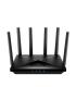 Cudy Router WiFi 7 Mesh Tribanda BE11000 de 2.5G - Velocidad hasta 2500Mbps - 4 Puertos - 6 Antenas Fijas de 5dBi - Tecnologia..