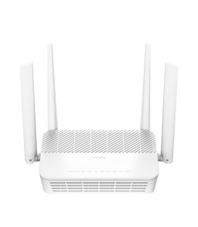 Cudy Router PoE WiFi 6 2.5G Mesh Dual Band AX3000 - Velocidad hasta 1000Mbps - 4 Puertos - 4 Antenas Fijas de 5dBi - Tecnologia.