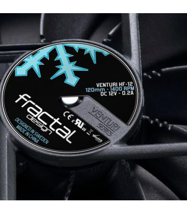 Fractal Design Venturi HP-12 PWM Carcasa del ordenador Ventilador 12 cm Negro, Gris