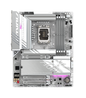 PLACA GIGABYTE Z890M A ELITE WF7 ICE,INTEL,1851,Z890,4DDR5,WIFI