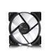 Fractal Design Prisma AL-12 PWM Carcasa del ordenador Ventilador 12 cm Negro, Blanco 1 pieza(s