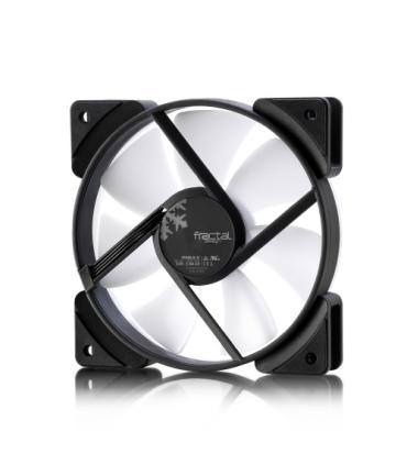 Fractal Design Prisma AL-12 PWM Carcasa del ordenador Ventilador 12 cm Negro, Blanco 1 pieza(s