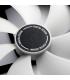 Fractal Design Prisma AL-12 PWM Carcasa del ordenador Ventilador 12 cm Negro, Blanco 1 pieza(s