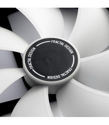 Fractal Design Prisma AL-12 PWM Carcasa del ordenador Ventilador 12 cm Negro, Blanco 1 pieza(s