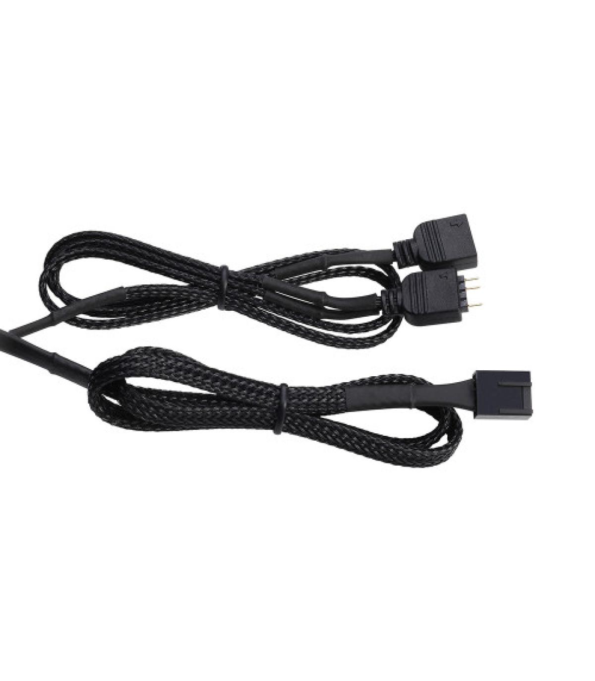 Fractal Design Prisma AL-12 PWM Carcasa del ordenador Ventilador 12 cm Negro, Blanco 1 pieza(s