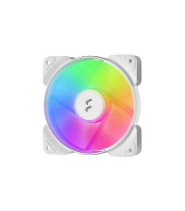 FRACTAL VENTILADOR CAJA ASPECT 12 SERIES RGB PWM 120MM MARCO BLANCO (FD-F-AS1-1209