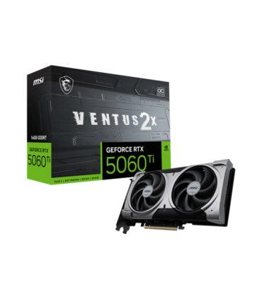 MSI VENTUS GeForce RTX 5060 TI 16G 2X OC PLUS NVIDIA 16 GB GDDR7