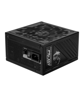 MSI MPG A850GS PCIE5 unidad de fuente de alimentación 850 W 24-pin ATX ATX Negro