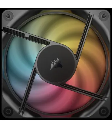 Corsair RS120-R ARGB Carcasa del ordenador Ventilador 12 cm Negro 3 pieza(s