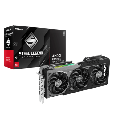 Asrock Radeon RX 9070 XT Steel Legend Dark AMD 16 GB GDDR6
