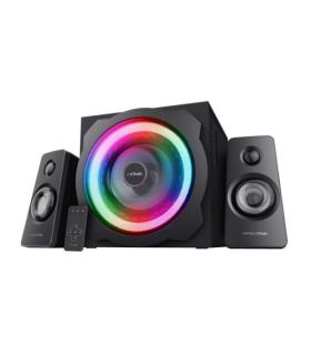 Trust Altavoces GXT 629 Tytan 2.1 60W - Entrada y Salida Jack 3.5mm - Color Negro