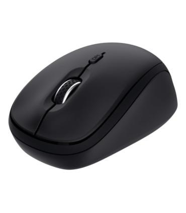 Trust Raton Inalambrico Bluetooth 1600dpi - 3 Botones - Uso Ambidiestro - 3 dispositivos - Color Negro