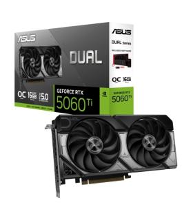 Asus Dual GeForce RTX 5060 TI OC Edition Tarjeta Grafica 16GB GDDR7