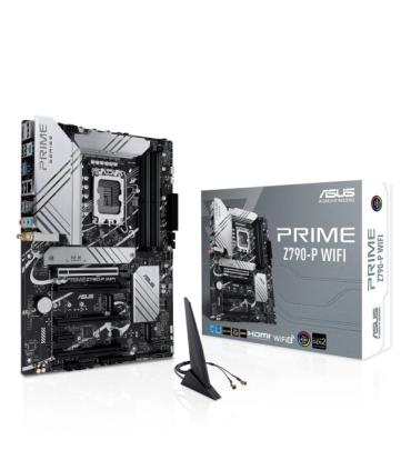Asus Prime Z790-P WIFI Placa Base Intel 1700 - WiFi, HDMI, DisplayPort, PCIe 3.0, 4.0 y 5.0 M2, 4x Sata III, USB 2.0, 3.2, USB-C