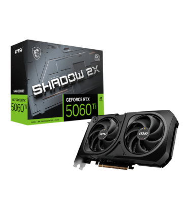 MSI GAMING GeForce RTX 5060 Ti 16G SHADOW 2X OC PLUS NVIDIA 16 GB GDDR7