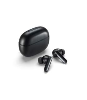 Motorola Moto Buds 125 Auriculares True Wireless - Microfonos Dual ENC - Hasta 17 Horas Autonomia - IPX5 - Color Negro