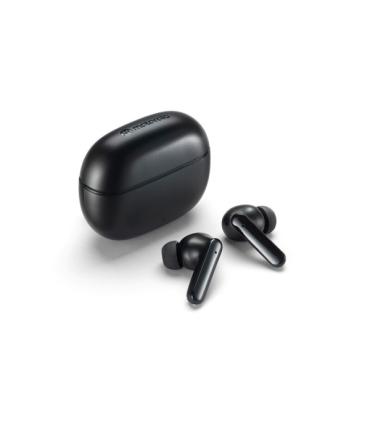 Motorola Moto Buds 125 Auriculares True Wireless - Microfonos Dual ENC - Hasta 17 Horas Autonomia - IPX5 - Color Negro