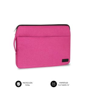 Subblim Funda Urban Portátil de 13.3" a 14" - Proteccion Elegante y Funcional - Tela de Poliester 600D - Interior Acolchado..