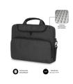 Subblim Maletin para Portatiles de hasta 14" Pulgadas - Proteccion Air Padding - Resistente Poliester Oxford - Repelente de Liqu