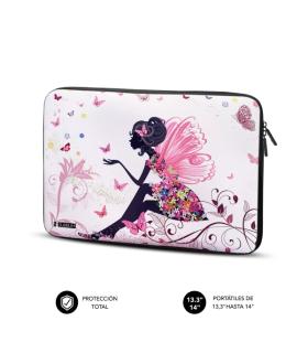 Subblim Funda Trendy de Neopreno Portátil de 13.3" a 14"- Resistencia a Golpes y Caidas - Colores Varios