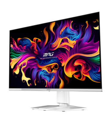 MSI MPG 321URXW QD-OLED pantalla para PC 80 cm (31.5") 3840 x 2160 Pixeles 4K Ultra HD Blanco