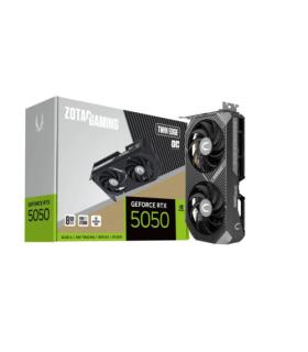 VGA ZOTAC RTX 5050 TWING EDGE OC 8GB,NV,RTX5050,8GB,GDDR6,128BIT,1HDMI+3DP,2 VENTILADORES (ZT-B50500H-10M