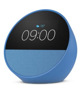 Amazon Echo Spot Altavoz y Despertador Inteligente - Sonido Potente e Intenso - Alexa - Color Azul
