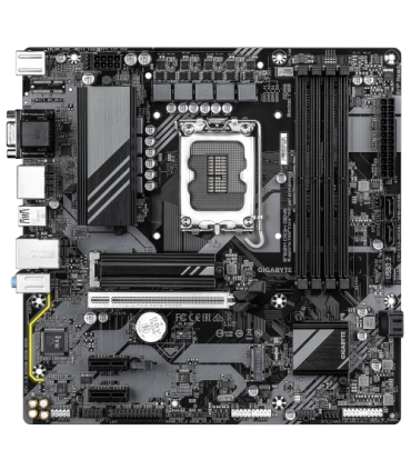 GIGABYTE B760M DS3H GEN5 Placa Base – Compatible con CPUs Intel Core 14ª generación, VRM digital de 6+2+1 fases, hasta 5600 MHz.