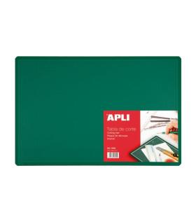 Apli Plancha de Corte A3 PVC 450x300x2mm - Base Antideslizante - Formula Auto Cicatrizante - Impresion de Cuadricula y Angulos..