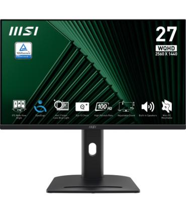 MSI Pro MP275QPG pantalla para PC 68,6 cm (27") 2560 x 1440 Pixeles Wide Quad HD LCD Negro