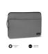 Subblim Funda Urban 15.6" - Proteccion Elegante y Funcional - Tela de Poliester 600D - Interior Acolchado de Foam - Color Gris