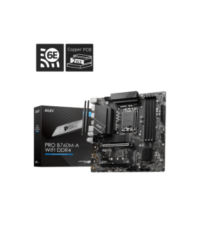 MSI PRO B760M-A WIFI DDR4 placa base LGA 1700 micro ATX