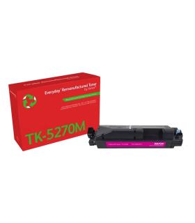 Xerox Everyday Kyocera TK5270 Magenta Cartucho de Toner Remanufacturado - Reemplaza 1T02TVBNL0/TK5270M