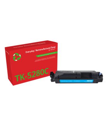 Xerox Everyday Kyocera TK5280 Cyan Cartucho de Toner Remanufacturado - Reemplaza 1T02TWCNL0/TK5280C