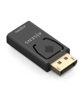 Aisens Conversor DisplayPort a HDMI - DP/M - HDMI/H - 4K30Hz - Color Negro