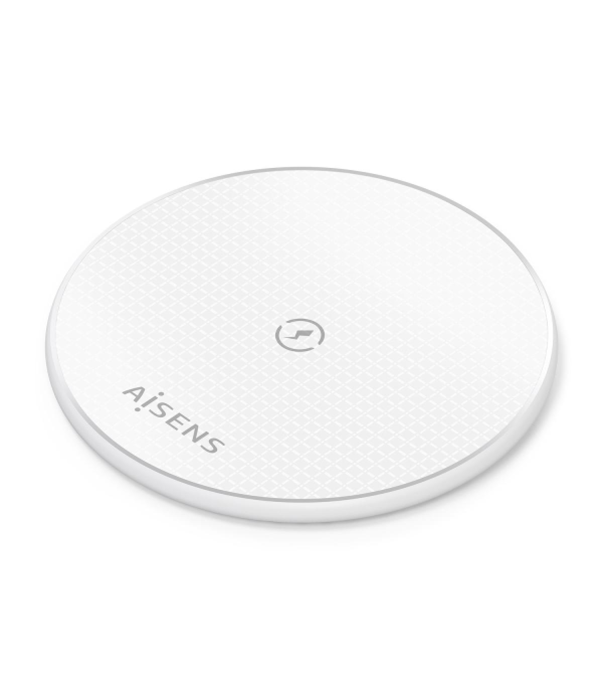Aisens Cargador Inalambrico 15W - USB-C - Protocolo Qi - Proteccion Contra Sobretension, Sobretemperatura y sobrecorriente - Col