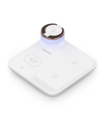 Aisens Cargador Inalambrico 15W - USB-C - Protocolo Qi - Moviles, Apple Watch y Auriculares - Proteccion Contra Sobretension, So