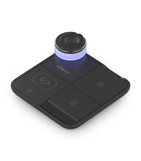 Aisens Cargador Inalambrico 15W - USB-C - Protocolo Qi - Moviles, Apple Watch y Auriculares - Proteccion Contra Sobretension, So