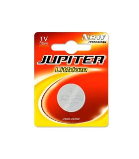 Jupiter Pack de 1 Pila Litio de Boton CR2032 3V