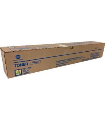 Konica Minolta TN514 Amarillo Cartucho de Toner Original - A9E8250/TN514Y