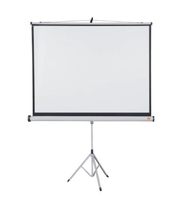 Nobo Pantalla Proyeccion con Tripode 1500x1138mm - Superficie Blanca Mate - Color Blanco