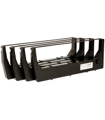 Tally Genicom TG6600 TG6800 Pack de 4 Cintas Matriciales Negras Originales - 255661-401