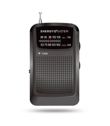 Energy Sistem Pocket Radio Portatil Analogica FM/AM - Entrada Jack 3.5mm - Antena Telescopica - Alimentacion con Pilas - Color..