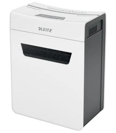 Leitz IQ Protect Premium 8X Destructora de Papel Manual Corte en Particulas P-4 - Destruye hasta 8 Hojas - Ultrasilenciosa - Pap