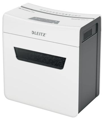 Leitz IQ Protect Premium 3M Destructora de Papel Manual Micro Corte P-5 - Destruye hasta 3 Hojas - Ultrasilenciosa - Papelera..