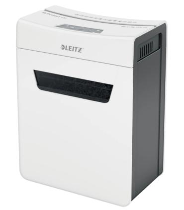Leitz IQ Protect Premium 4M Destructora de Papel Manual Micro Corte P-5 - Destruye hasta 4 Hojas - Ultrasilenciosa - Papelera..
