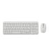 Logitech MK250 Compact Bluetooth Wireless Combo Pack Inalambrico + Raton - Uso Ambidiestro - Indicadores Led - Color Blanco