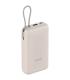 Xiaomi Tan GL Powerbank 20000 mAh - 33W - Cable Integrado - Carga Rapida - Multiples Capas de Seguridad - Color Beige